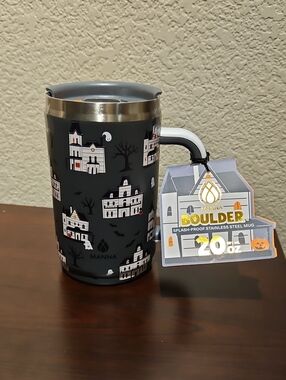 Manna Boulder Halloween Mug - Stainless Steel